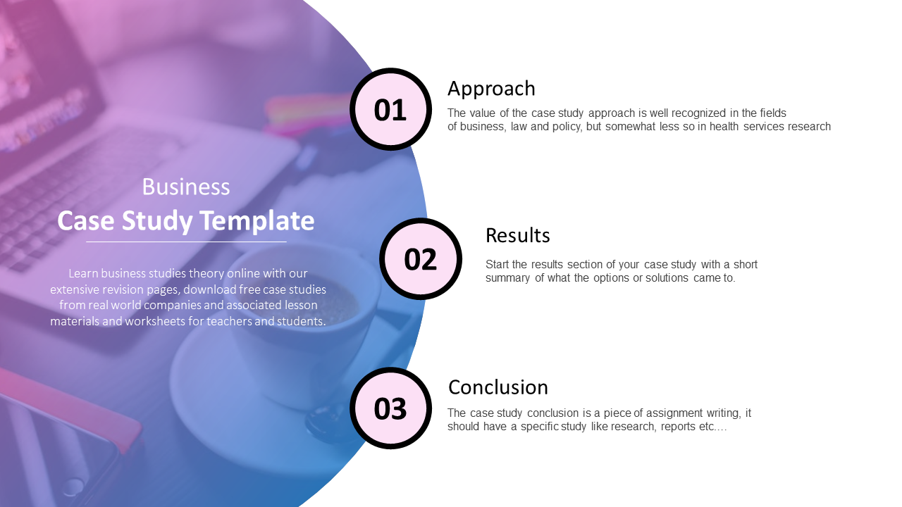 Business Case Study Template PowerPoint and Google Slides